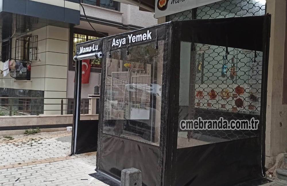 şeffaf branda